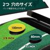 ropoda Golf Putting Mat with Automatic Return Function, 3m Long, Quiet Approach Mat for Indoor and Outdoor Use, Artificial Turf