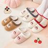 Winter Women Home Slippers Plush Warm Thick Bottom Slides Breathable Soft Non-slip Slippers Indoor Outdoor Men Casual Slippers