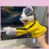 Brinquedo de Fantoche de Mão Husky Boxeador de Pelúcia Interativo Para Brincadeiras Divertidas e Engajadoras