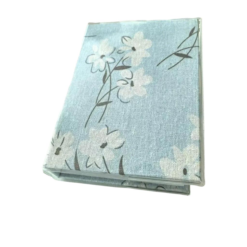 Album foto de calitate din material textil de 6 inch pentru 100 de fotografii Capacitate mare pentru stocare familie, nuntă, aniversare, cărți poștale