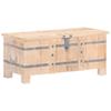 Storage Chest 90x40x40 cm Solid Acacia Wood