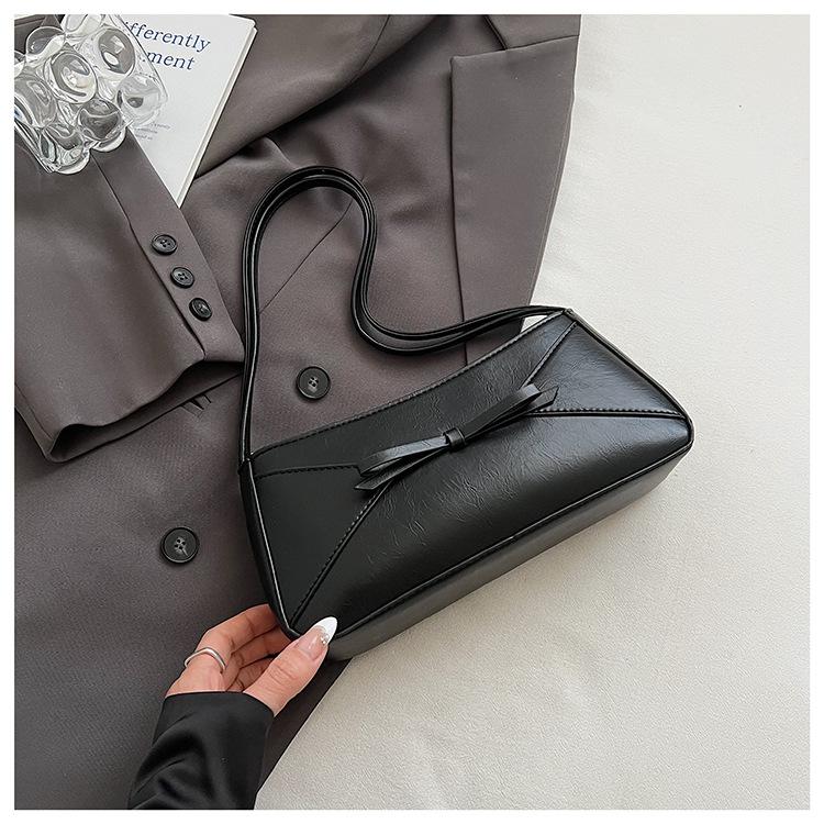 

Bag Women s 2025 Spring New Trendy Bow Bag Korean Premium Texture Fashion Versatile Small Square Bag Shoulder Bag чёрный