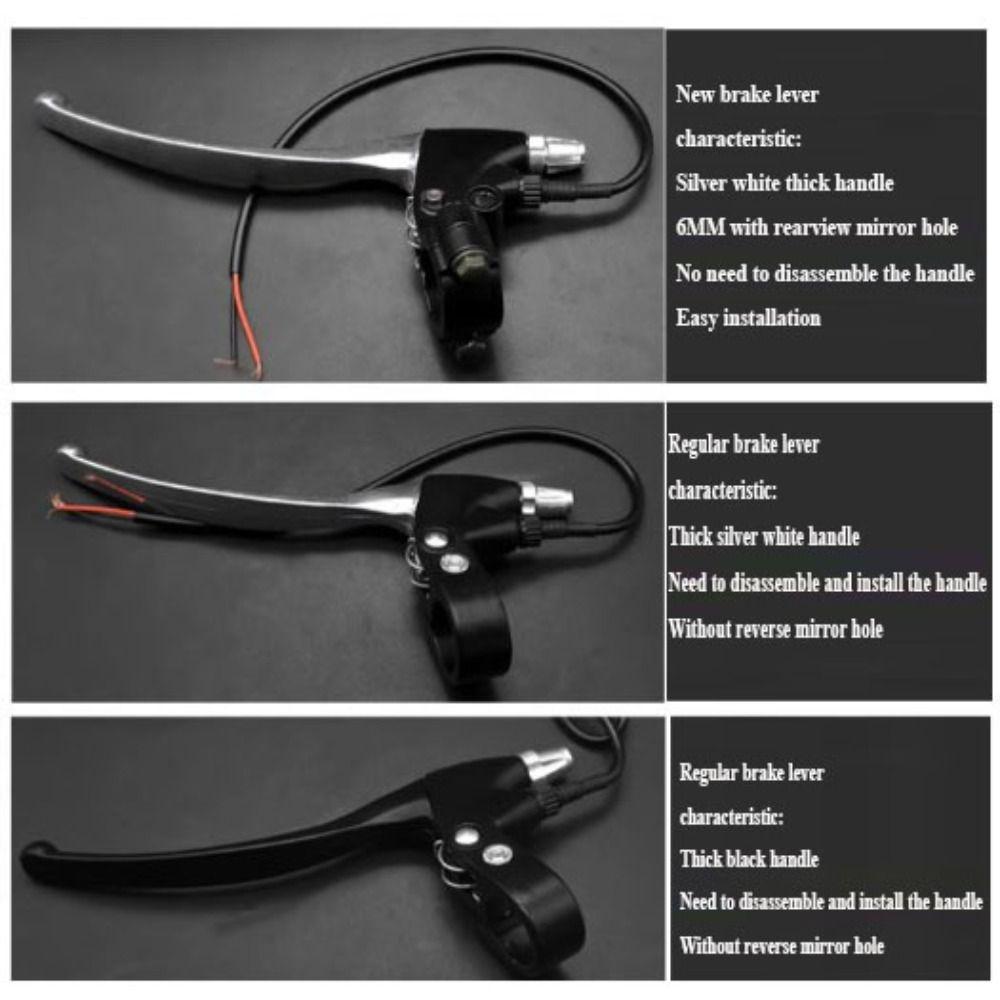 with Wire Power-off Switch Bicycle BMX Handle Ultralight Cycling Brake Levers  Bicycle Accessories