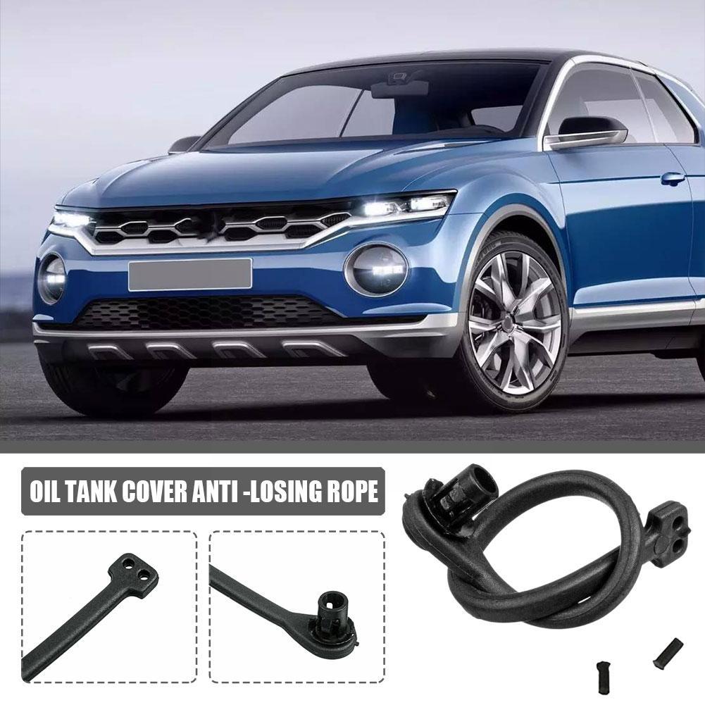 Car Gas Fuel Tank Filler Cap Tether Wire For Golf 1986-2006 For Passat 1988-2005 1J0201550 Oil Fuel Tank Cover Cap Line Y1N6