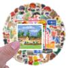 105 New Styles of Rear Steep Door Elements Graffiti Stickers Decorate Refrigerator Skateboard Water Cup Personalized Stickers