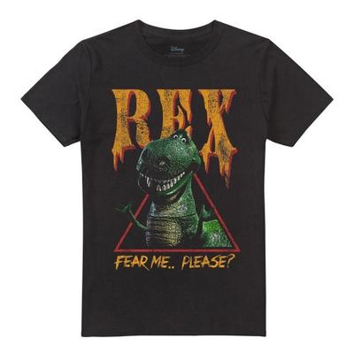 Toy Story Unisex Adult Fear Me Rex T-Shirt
