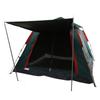 Camping Tent with Vinyl Coating 3 To 4 Person Waterproof Automatic Double Layer Family Tent for
