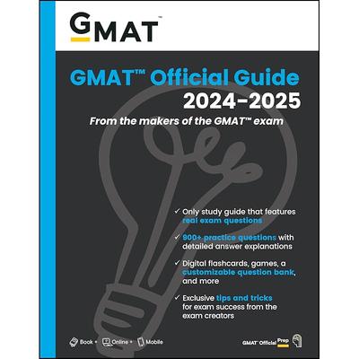 GMAT Official Guide 20242025: Book + Online Question Bank (GMAT Official Guides)