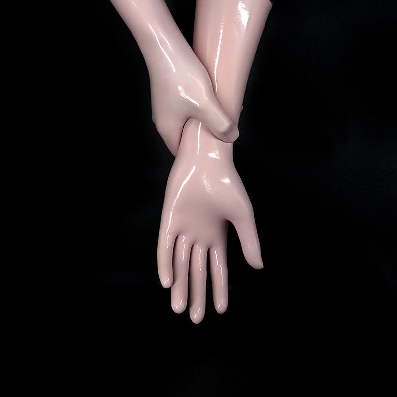 Latexové 3D krátké rukavice pro dospělé - Evropský a americký erotický styl, Nová verze.