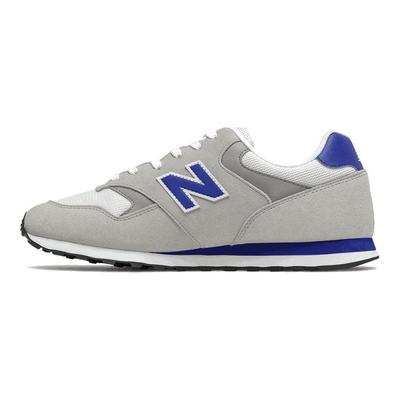 Nb 393 Retro Versatile Tessuto Doppio Strato Pelle Bovina Low-Top Scarpe da Corsa Casual Unisex sneaker Grigio ML393VY1