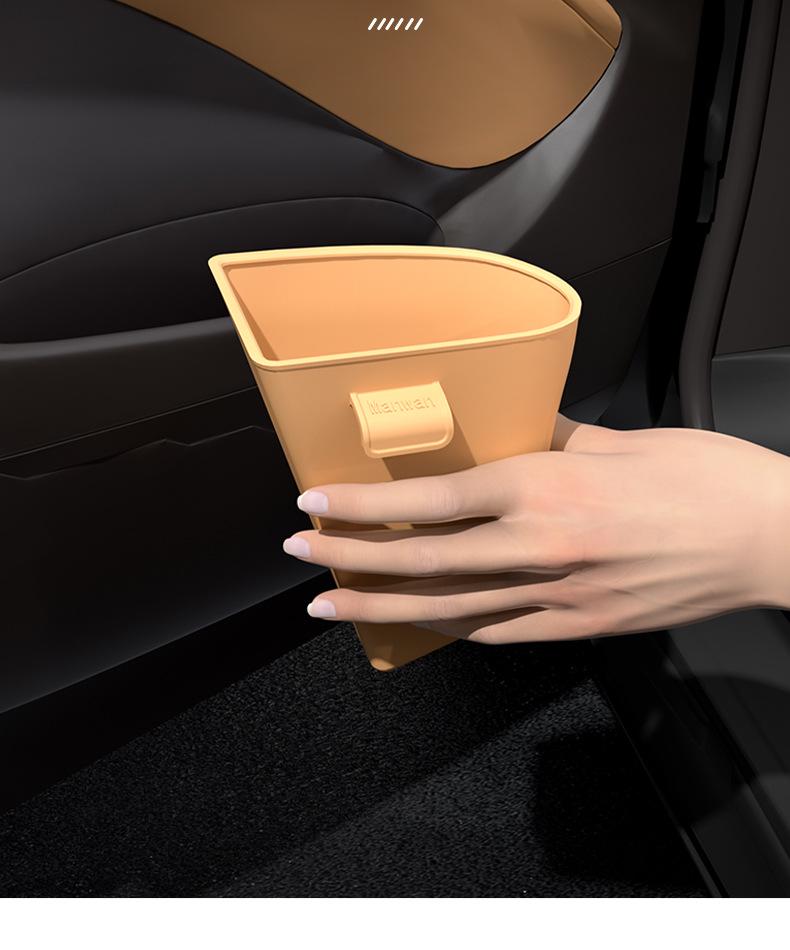 BYD D9 Car Trash Can & Umbrella Holder - Waterproof Door Storage Box Accessory