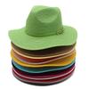 Cappello di Paglia di Carta a Tesa Larga per Protezione Solare e Moda Cappello da Sole Estivo da Spiaggia
