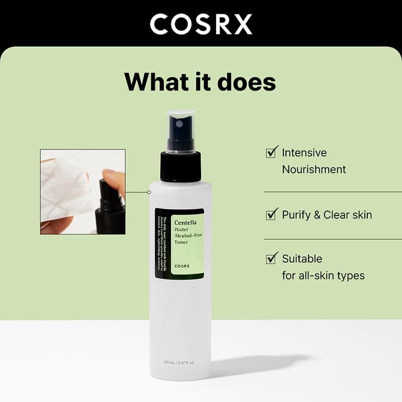 COSRX Tonique sans alcool à l'eau Centella