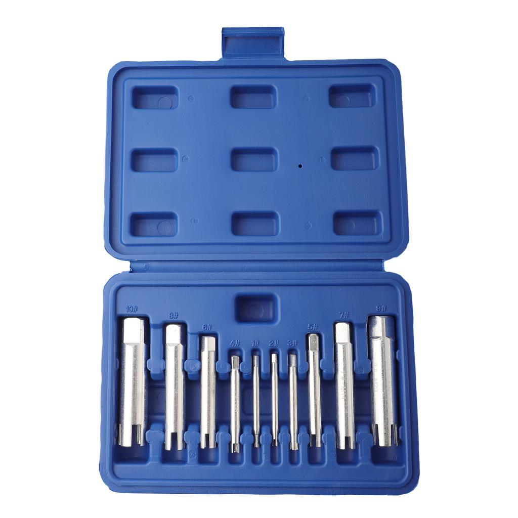 Screw Removal Screw Extractor 10pcs Damaged Screw Remover Demolition Tools Easily Take Out Hand Tools High Quality