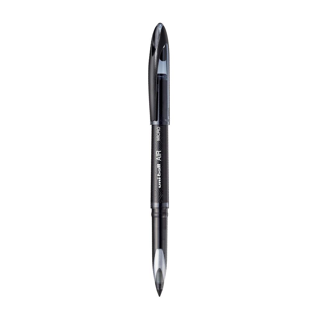 uni-ball Air UBA188M 0.5 mm Roller Ball Pens Black Ink Pack of 6 Smooth Writing Office School Use