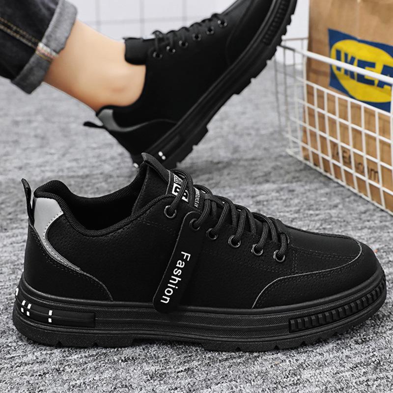 Retro Arbeitsschuhe Herren Trend vielseitige Board-Schuhe Baustellenarbeit Elektroschweißen Outdoor rutschfest Papa Herrenschuhe