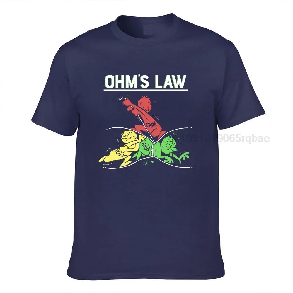 Funny Ohms Law Cartoon Shirt For Unisex And Unisex Tshirt