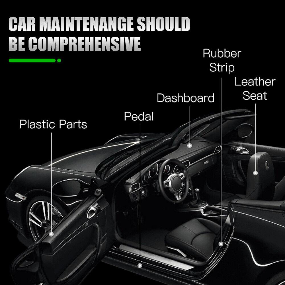 Car Plastic Restorer Cleaning Repair Polishing Agent for Interior Exterior Trim