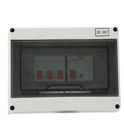3-Wege-Garage-Verbrauchereinheit 63A 30mA RCD 3MCB 6a16a32A