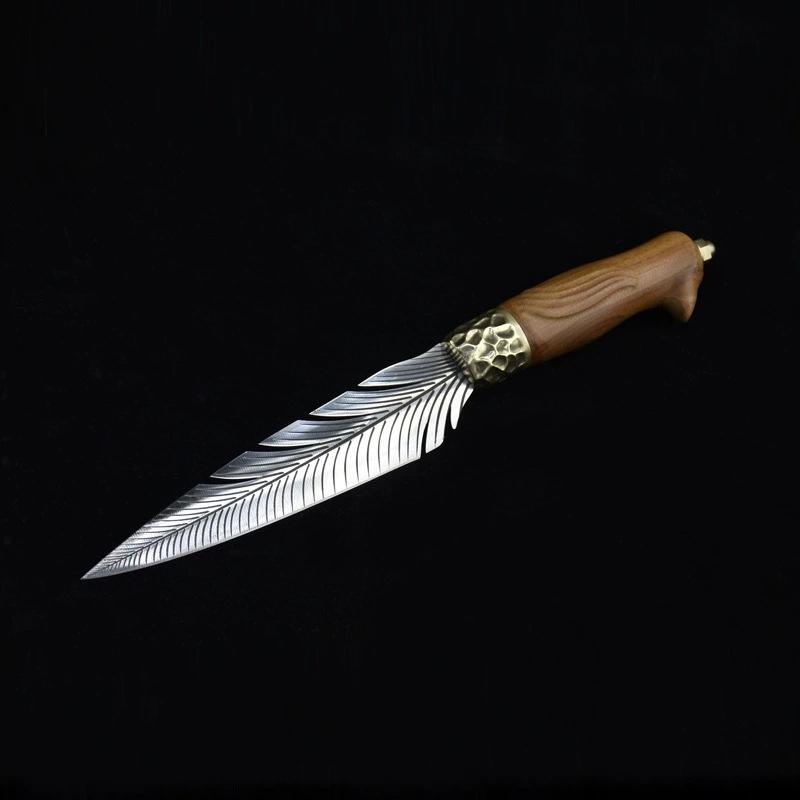 7Cr17Mov Stainless Steel Forged Knife Meat Cleaver Boning Knife Outdoor Camping Fishing Kitchen Chef Knives Cutter