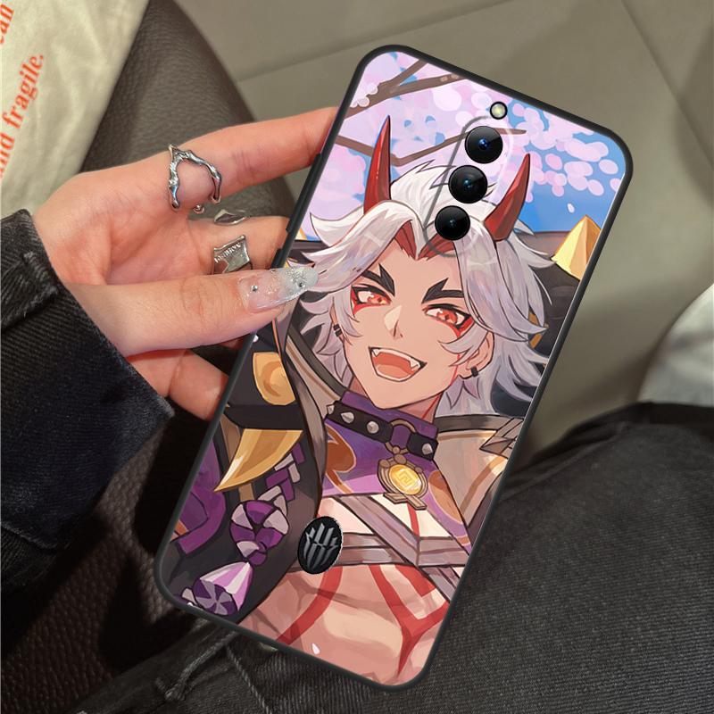 

Genshin Impact Arataki Itto Case For ZTE Nubia RedMagic 11 9 8 10 Pro Plus 8S 9S 10S Pro 5G 5S 6 7 6S 7S Pro 10 Air Cover Red Magic 5S