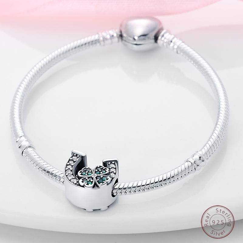 100% Copper Four Leaf Clover Charm Beads 3Mm Diy Holiday Fine Jewelry Gift Making