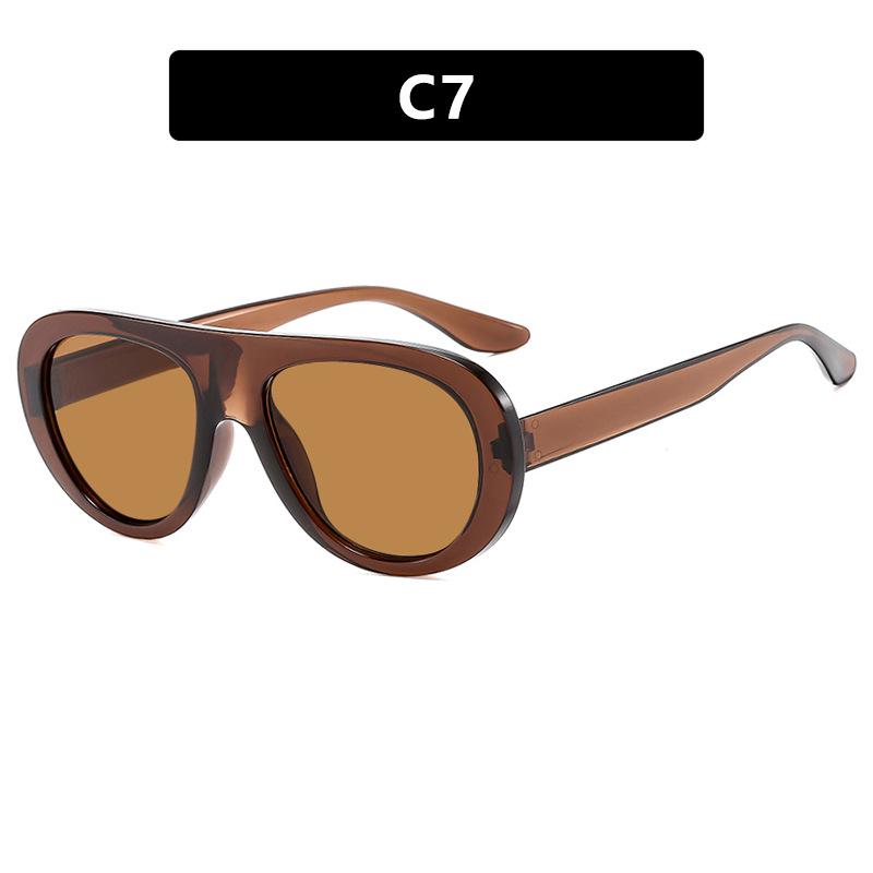 Kedun Trendy Toad Sunglasses – 2025 Internet Celebrity Style, Chic Sun Protection