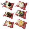 Mom&Me Sleeping Cat Plush Stuffed Toy Press Simulation Sound Animal Doll Kids Gift