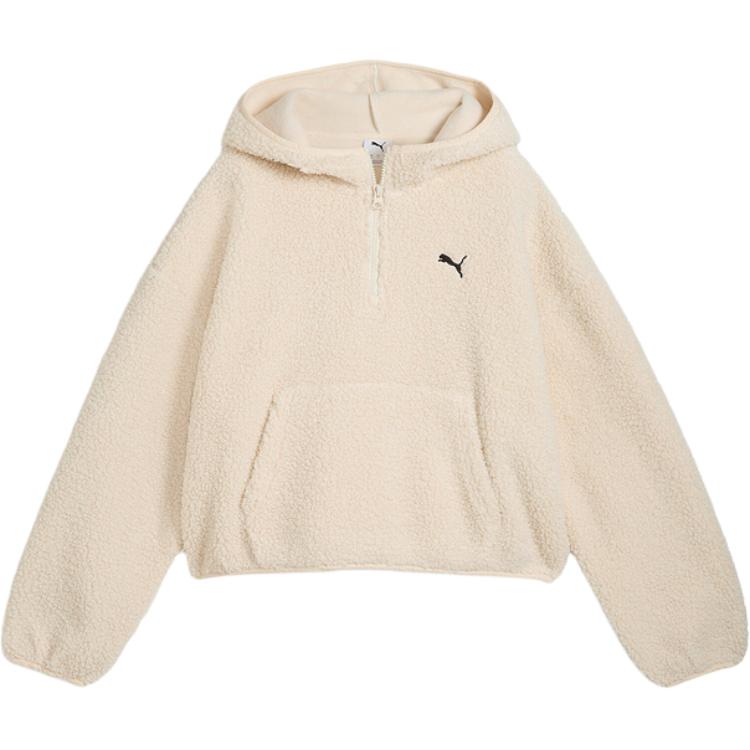 

Puma Логотип Флисовая Толстовка Шорты Спортивная Толстовка с Длинным Рукавом Женские куртки 633983-87 M