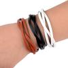 Chanfar Heiße Verkäufe Retro Lederarmband Verstellbares Armband für Damen und Herren Einfacher Stil Schmuck