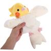 Abaodam Parrot Hand Puppet, Yellow, 32 X 20 X 16 Cm, Approx. 85g, Soft Plush, Ideal for Ventriloquism, Storytelling, Role Play, Teaching Materials,