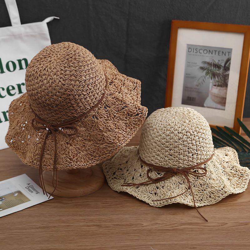 Women's Straw Hat Sun Protection Hat Sun Protection Hat Summer Sun Protection Hat Beach Grass Hat