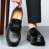 Soft Genuine Leather Shoes Mens Loafers Flat Brand Male Footwear Soft Business Dress Shoes Man Party Shoes