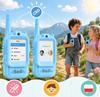 [PACZA] 2x Walkie-talkie with Video Camera Wi-fi Walkie Talkie Blue Z3501