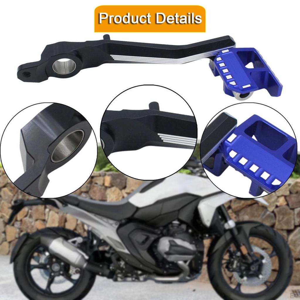 Motorcycle Rear Brake Pedal Lever, Aluminum Alloy Repair Part, Lightweight And High Strength,