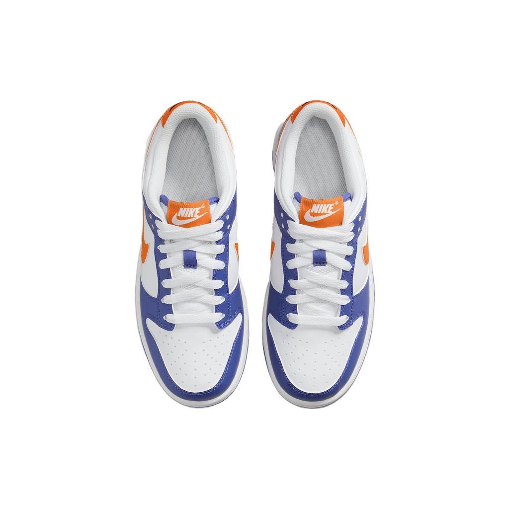 Nike Dunk Low GS Knicks Dětské tenisky Modrá Modrá-Joy Jasná-Mandarinková FN7783-400