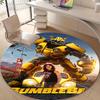 1pc Bumblebee1 Design Printed Area Round Carpet for Bedroom Living Room Home Decor Rugs Mat Non Slip Mat Rug for Bedside