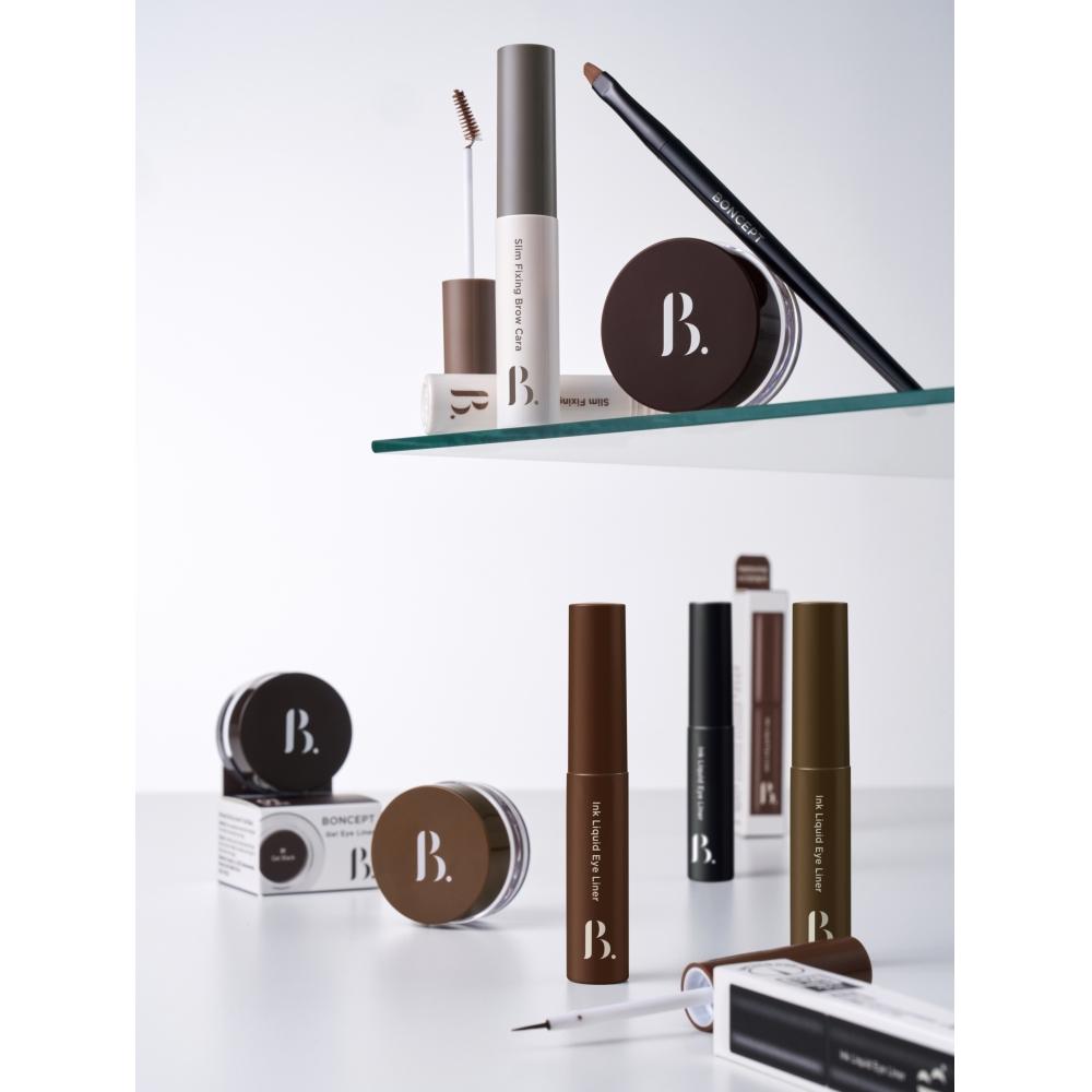 Bonsep Makeup [02 Natural Brown] Bonsep Slim Fixing Brow Cara