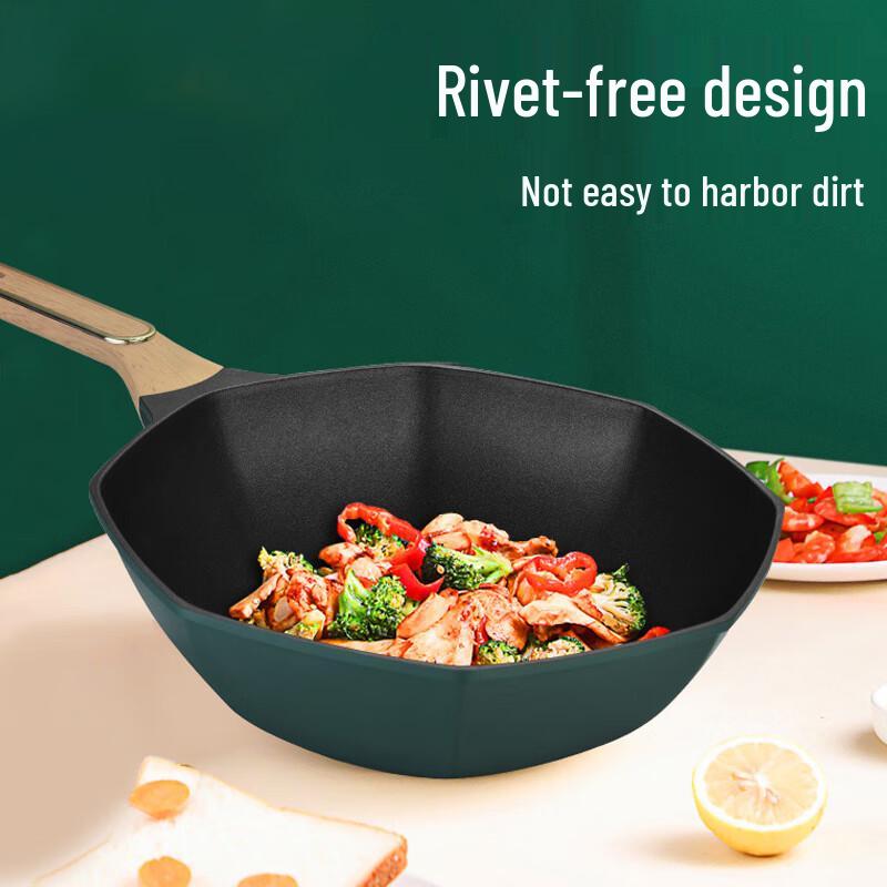 Hanle Achteckige Antihaft-Bratpfanne