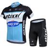 Herren Fahrradtrikot Shorts Set Atmungsaktiv Schlanke Passform Rennrad Indoor Spin Fahren