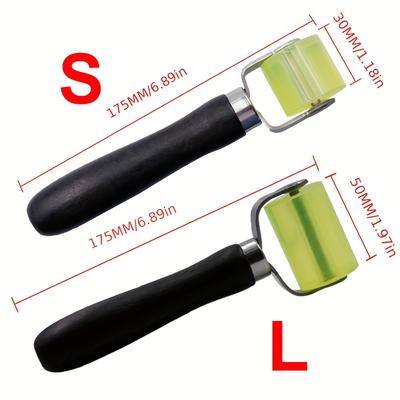 Roller Compaction Tool Car Soundproof Wallpaper Film Edge Pressing Leather Material Adhesive Bonding Flattening Hand Push Wheel