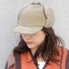 Basic Enchi Cap Quilting Short Flap Antibacterial Deodorizing Beige One Size