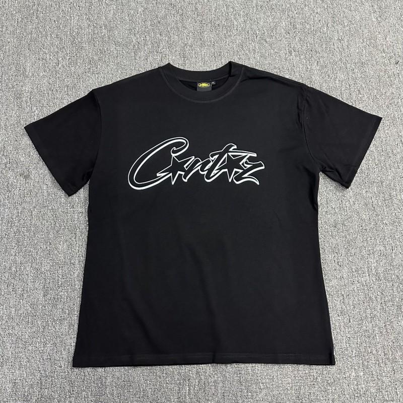 Corteiz Streetwear Graphic Tee Unisex Oversized Cotton T-Shirt Hip Hop Casual Short Sleeve Top