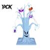 Light Up Ghost Tree for Party Lighted Halloween Spooky Dead Tabletop Decor, Face Haunted Scary Atmosphere Props Bar with Pumpkin Spider LED
