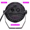 AC90-240V 12 LED-uri Par Lights 8 canale RGBW Iluminare scenă de amestecare a culorilor cu DMX Strobe și sunet