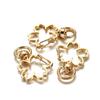 10pcs Cat Heart Snap Hook Trigger Clips Buckles for Keychain Lobster Lobster Clasp Hooks for Key Ring Clasp Jewelry Accessories