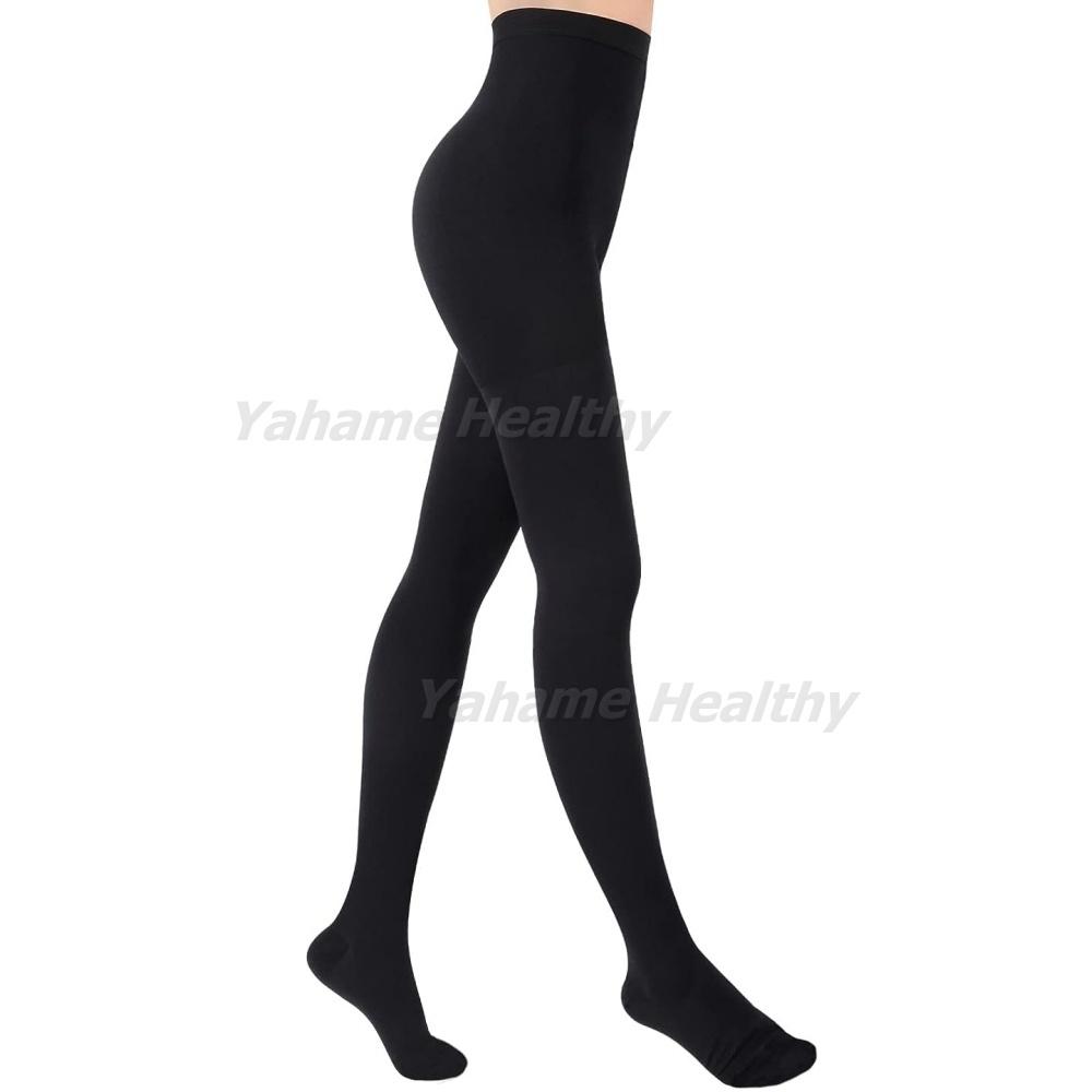 Pończochy uciskowe 20 - 30 mmHg z zamkniętymi/otwartymi palcami, legginsy uciskowe do talii na obrzęki, żylaki, opuchliznę, dla kobiet w ciąży