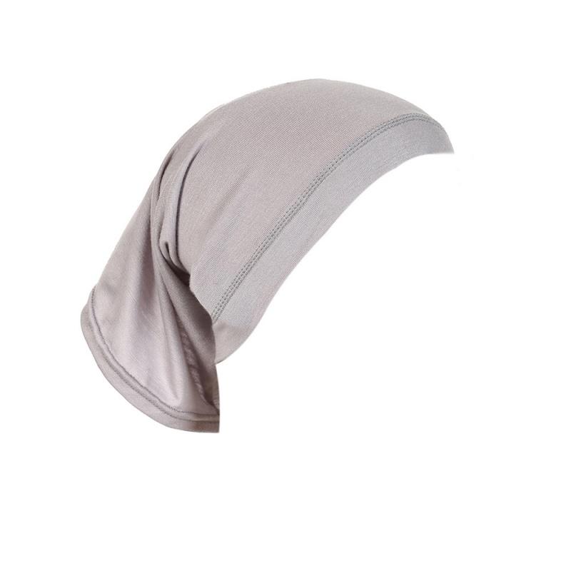 Pure Color Arabic Scarf Small Hat Tube Cap Modal High Elastic Mercerized Cotton Women's