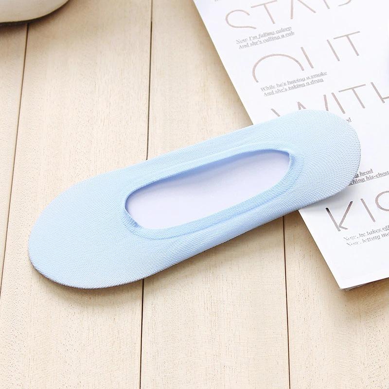 2024 Summer Women's Candy Color Non-Slip Low-Cut Boat Socks - Trendy Casual Invisible Socks