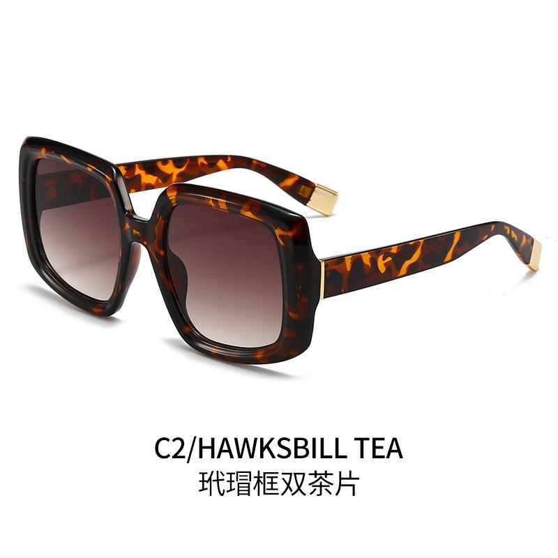 New Stylish Square Sunglasses For Women & Men Trendy Multi-Color Eyewear Chic European & American Fashion Luxe Shades